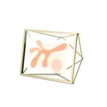 Umbra 313016-221, Steel Prisma Multi-Photo Frame, Gold (Matt), 4x6