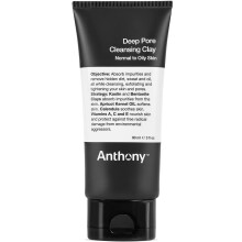 Anthony Tiefenreinigende Tonmaske, 3 Fl Oz, mit Kaolin und Bentonit, Aprikosenöl, Ringelblume, Vitamine A, C, E