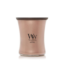 WoodWick Rosa D'oro Holiday Candle Gifts for Women and Men 9.7 oz Precious Metals Collection with Crackling Wick