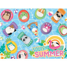 Buffalo Games - Squishmallows - Pool Party - 500 Delars Foliepussel