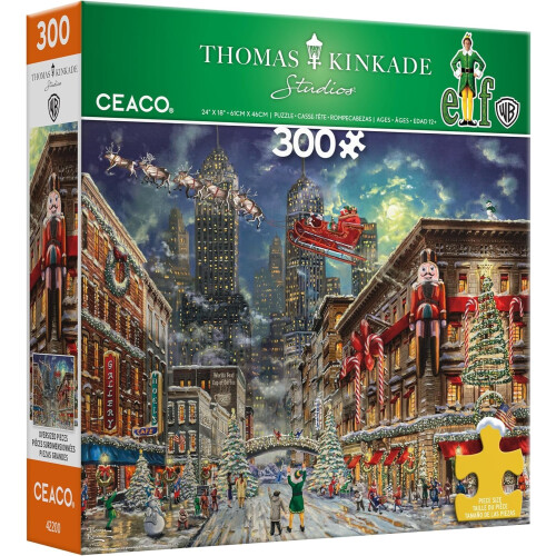 Ceaco - Thomas Kinkade - Nyarals - Elf - 300 darabos kiraks 2