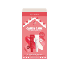 Set de Regalo de Tratamiento Labial ESW Candy Cane - Cherry Tart y Coco de Pitaya Blanca