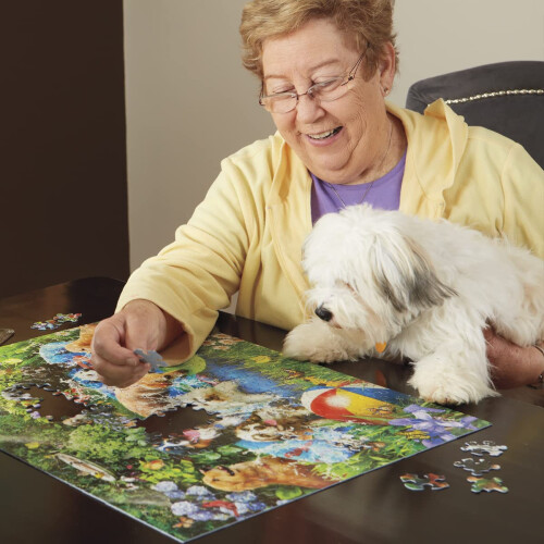 WHITE MOUNTAIN White Mountain Puzzles I Love Wisconsin Puzzle da 1000 pezzi 2