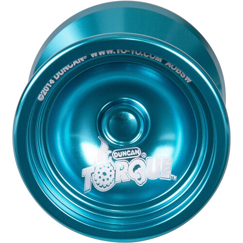 Duncan Toys Torque Yo-Yo [Bleu], Yo-Yo Pro Niveau Non Réactif, Roulement Concave