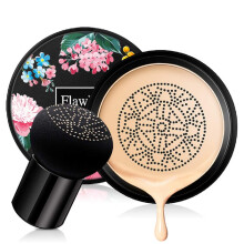 Air Cushion CC Cream Foundation, BB Cream, Feuchtigkeitsspendender Concealer, Lang anhaltend, Wasserfest (Natürlich)