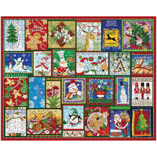 WHITE MOUNTAIN WHITE MOUNTAIN PUZZLES Kerst Countdown 1000 Stukjes Puzzel, 1 EA 2