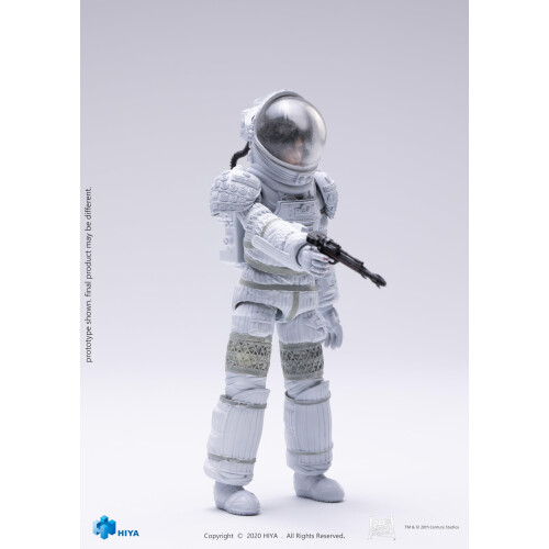 Hiya Toys Mini Série 1/18 Escala 4 Polegadas Alien Ripley com Roupa Espacial 1