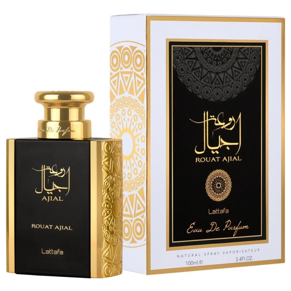 Lattafa Rouat Ajial Bade Al Oud (Oud For Glory) Perfume 100Ml Edp By Lattafa