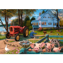 Ravensburger Country Life 300 Teile Puzzle | Idylle vom Bauernhof von Steve Read | Perfekte Passform
