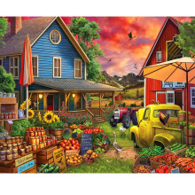 White Mountain 1000 darabos puzzle nyri vintage kiraks jtkok csaldoknak s felnotteknek  Mzfarm