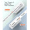 Label Printer, Mini Label Printer, Bluetooth, Inkless with Roll Gap Thermal Paper, for DIY, Home, Office, iOS  Android 3