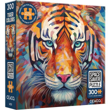 Ceaco - Tiger Colors - 300 darabos kiraks helytakarkos puzzle - Rejtvnyek kisebb helyekre s felletekre