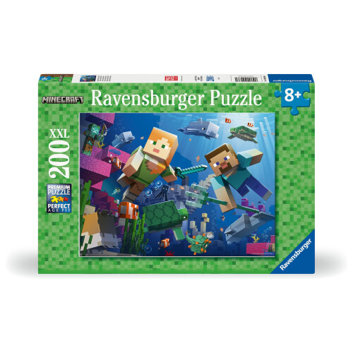 Ravensburger Puzzle Ravensburger Minecraft da 200 pezzi 1