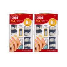 KISS Active Oval Nails - Pack of 100   