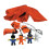 Mini Parachutistes Halloween (Set de 48) Jouets Halloween 1
