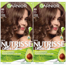 Garnier Hair Color Nutrisse Nourishing Creme 60 Light Natural Brown (