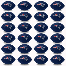 Franklin Sports NFL New England Patriots Palle di Stress - 24 Pezzi per Feste - Palla Morbida per Adulti e Bambini - 83MM