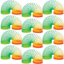 Fun Express Glow in The Dark Magic Springs - Ensemble de 12 jouets de couleur arc-en-ciel - Jouets de valeur et cadeaux de fκte