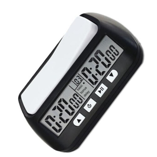 Schach-Timer – Minifinker – Digitaluhr – ABS-Gehäuse – Akustischer Alarm – Multifunktional 1