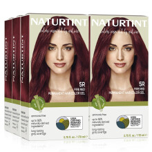 Naturtint Permanente Haarkleur 5R Vuurrood (Voorheen 9R), Ammoniavrij, Vegan, Dierproefvrij, Tot 100% Grijsdekkend