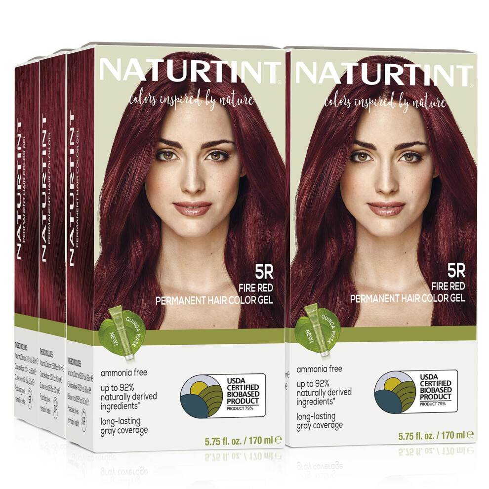 Naturtint Red - Hair Dye Fire 5R (Was 9R) 165Ml