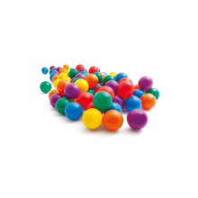 Intex 2-1/2 "" Fun Ballz - 100 Multi-Colored Plastic Balls for Ages 2