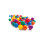 Intex Intex 2-1/2 "" Fun Ballz - 100 Multi-Colored Plastic Balls  for Ages 2 1