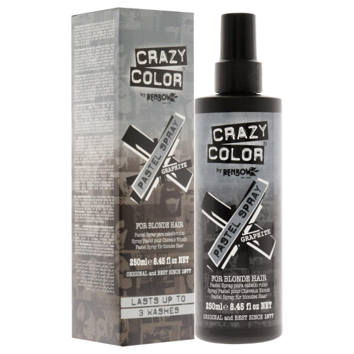 Crazy Color Pastell Haarspray Graphit 250 ml 2
