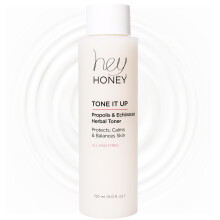 Hey Honey Skincare Tone It Up Propolis & Echinacea Wasser Gesichtswasser | 3-in-1 Feuchtigkeit, Beruhigt & Schützt
