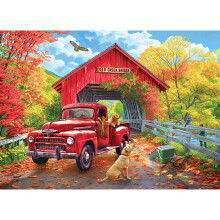RoseArt Kodak Premium Cork Old Creek Bridge 1000 darabos kiraks jtk felnotteknek