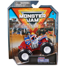 Monster Jam hivatalos stabiliztor Monster Truck nttt jrmu 1:64 mretarny gyerekjtkok fiknak 3 ves kortl
