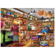 RoseArt - Bigelow Country - Bigelow's Mercantile 1000 darabos kiraks Vintage Shop jelenetrejtvny felnotteknek