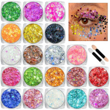Body Glitter Arc Glitter Smink Fesztivl Glitter 20 Sznes Arc s Test Glitter Gl ??Haj Glitter Gl ??Test Smink