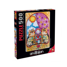 Anatliai puzzle 500 darabos kiraks (Matryoshka)