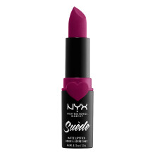 NYX PROFESSIONAL MAKEUP Suede Matte Lipstick, Vegan Formule - Sweet Tooth (Fuchsia)