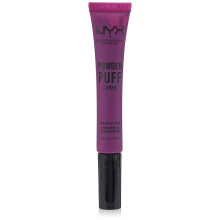 NYX PROFESSIONAL MAKEUP Crema de Labios Powder Puff Lippie, Pintalabios Líquido - Senior Class (Púrpura Ciruela)