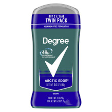 Déodorant Degree Men Original 48h Protection Odeur Arctic Edge 3 oz, Pack de 2