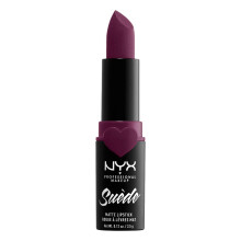 NYX PROFESSIONAL MAKEUP Suede Matte Lipstick, Vegan Formule - Girl, Bye (Berry)