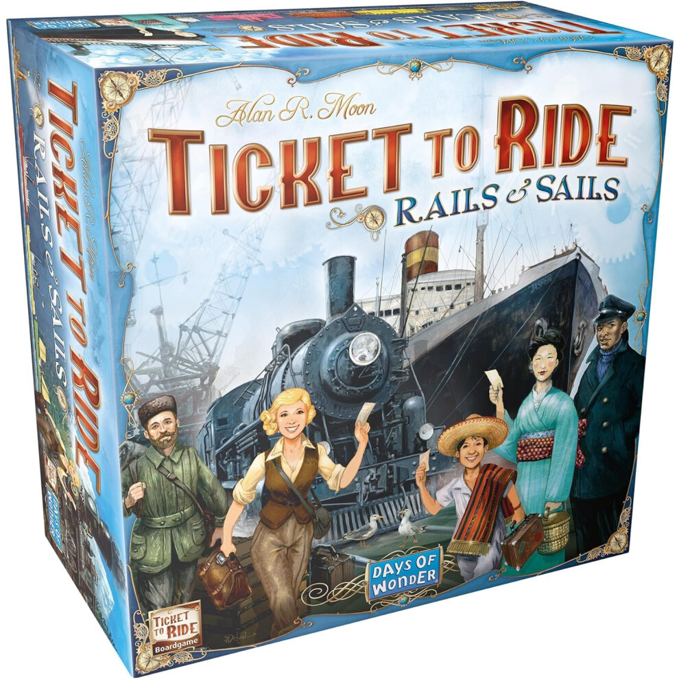 Asmodee Ticket To Ride Rails & Sails
