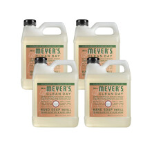 Mrs. MEYER'S Clean nappali kzi szappan utntlto Geranium 33 Fl Oz (4 db-os csomag)