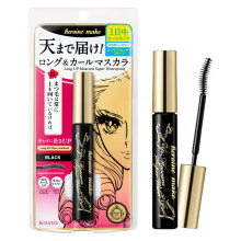 KISS ME Heroine Make Long Up Mascara Super Waterproof - # 01 Jet Black 6g/0.2oz