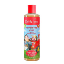 Childs Farm σαμπουάν & αφρόλουτρο βιολογικό γλυκό πορτοκάλι 250ml