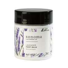 Bálsamo para pies Sonoma Lavender, Lavanda y Menta, Hidratante para Pies Secos, 8oz