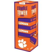 Masterpieces Game Day  NCAA Clemson Tigers  Bloques de madera real con licencia oficial