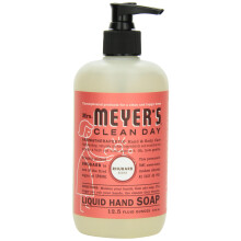 Mrs. Meyer's Handzeep, Gemaakt met Essentiële Olie, Biologisch Afbreekbare Formule, Rabarber, 12.5 fl. oz