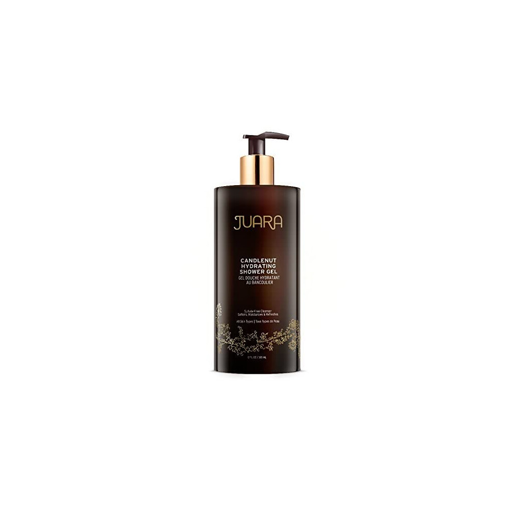 Juara - Candlenut Hydrating Shower Gel | Moisturizing Body Wash | Natural Soap | Soothe Skin | Gentle Nourishment | Cruelty Free, Paraben & Sulfate Fr