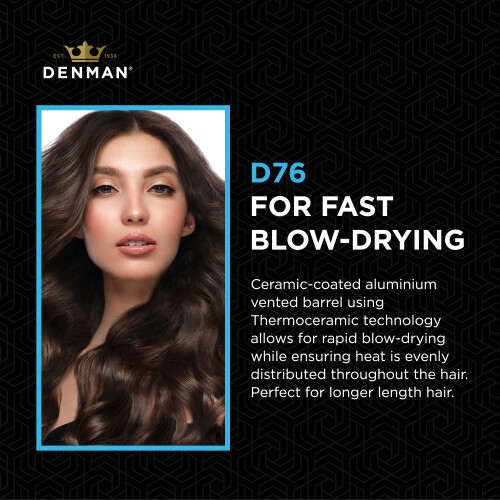 Denman Denman D76 Thermoceramic Radial Hairbrush Large 2
