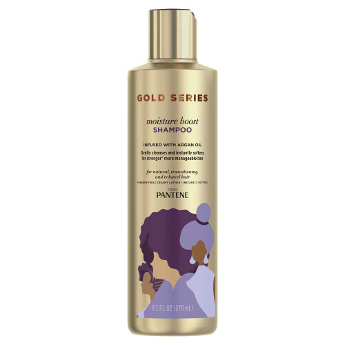 Pantene Gold Series Shampoo Moisture Boost 9.1 Ounce (270ml)