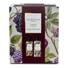 Pecksniffs Feuchtigkeitshandseife und Hand- & Körperlotion Set - WildWood Handpflege Duo Geschenkset