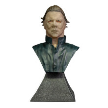 Trick Or Treat Studios Halloween II Mini Bust Michael Myers Zwart/Grijs/Blauw, Handgeschilderd, 100% Polyresin, in Verzamelaarsdoos
